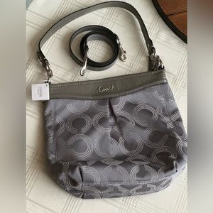 Coach Ashley Dotted Op Art Hippie Convertible Bag - EXCELLENT CONDITION!